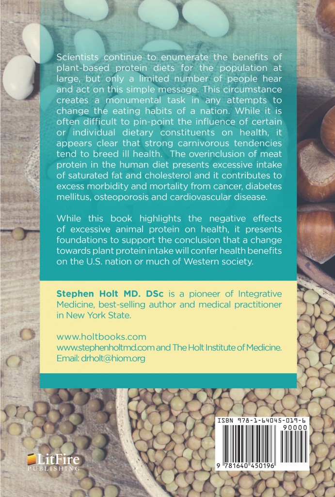 Holt On The Plant Protein Revolution Litfire Publishing Bookstore